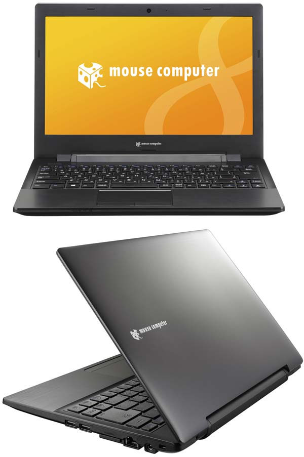 На фото показан ноутбук Mouse Computer LB-J310B