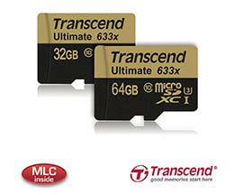 На фото карты памяти UHS-I Speed Class 3 microSD от Transcend для экшн-камер