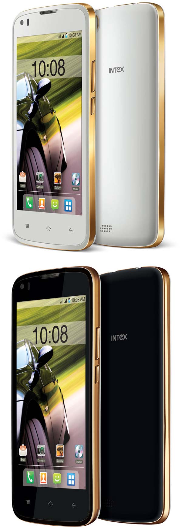 На фото показан смартфон Intex Cloud Pace