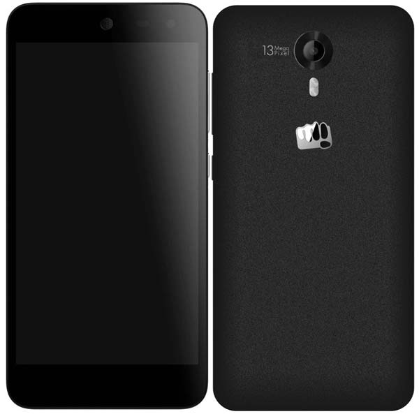 На фото показан смартфон Micromax‬ Canvas Nitro 4G E455
