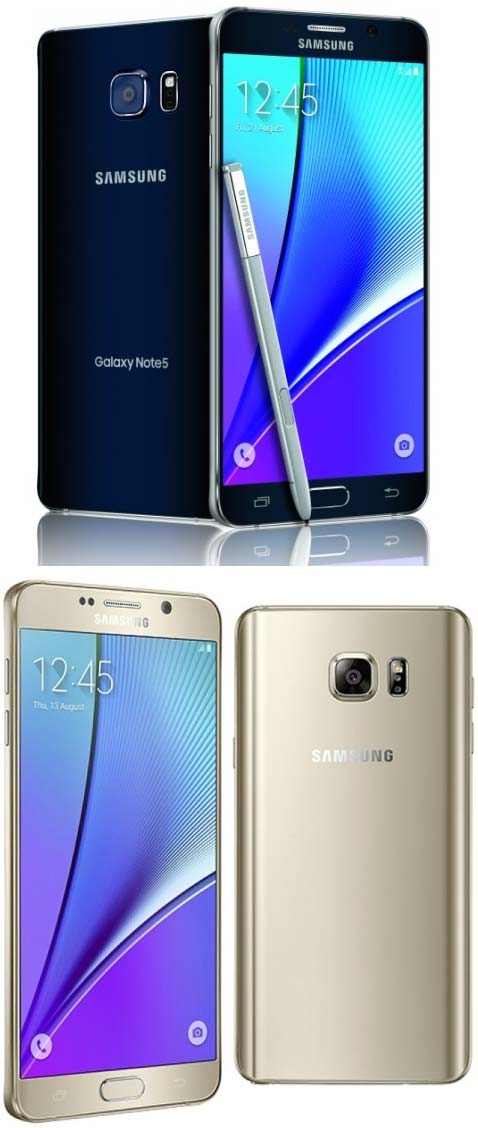 На фото показан фаблет Samsung Galaxy Note 5