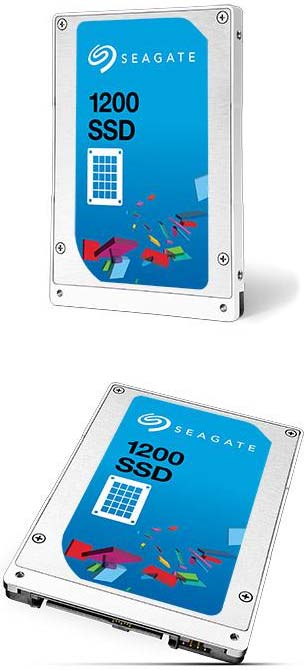 На фото показан накопитель Seagate 1200.2 SAS SSD