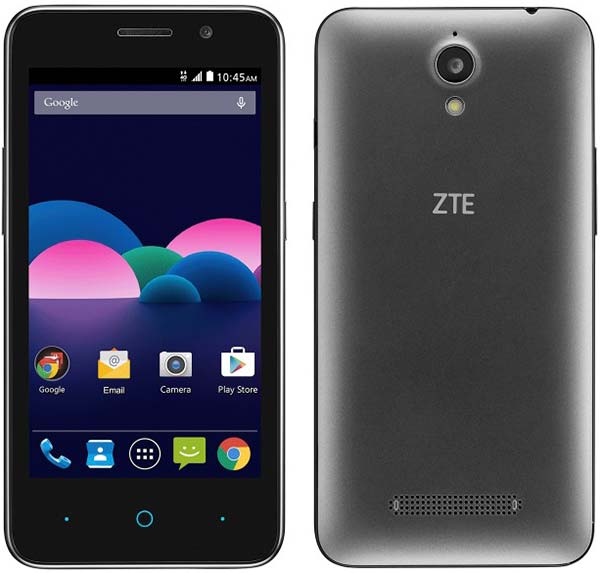 На фото показан аппарат ZTE Obsidian