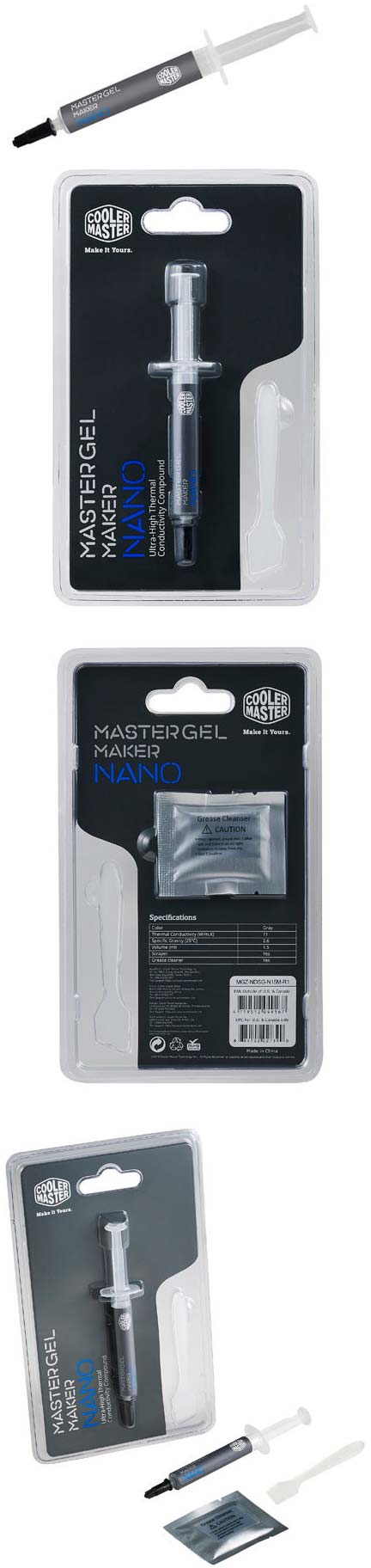 Термоинтерфейс Cooler Master MasterGel Maker Термоинтерфейс Cooler Master MasterGel Maker