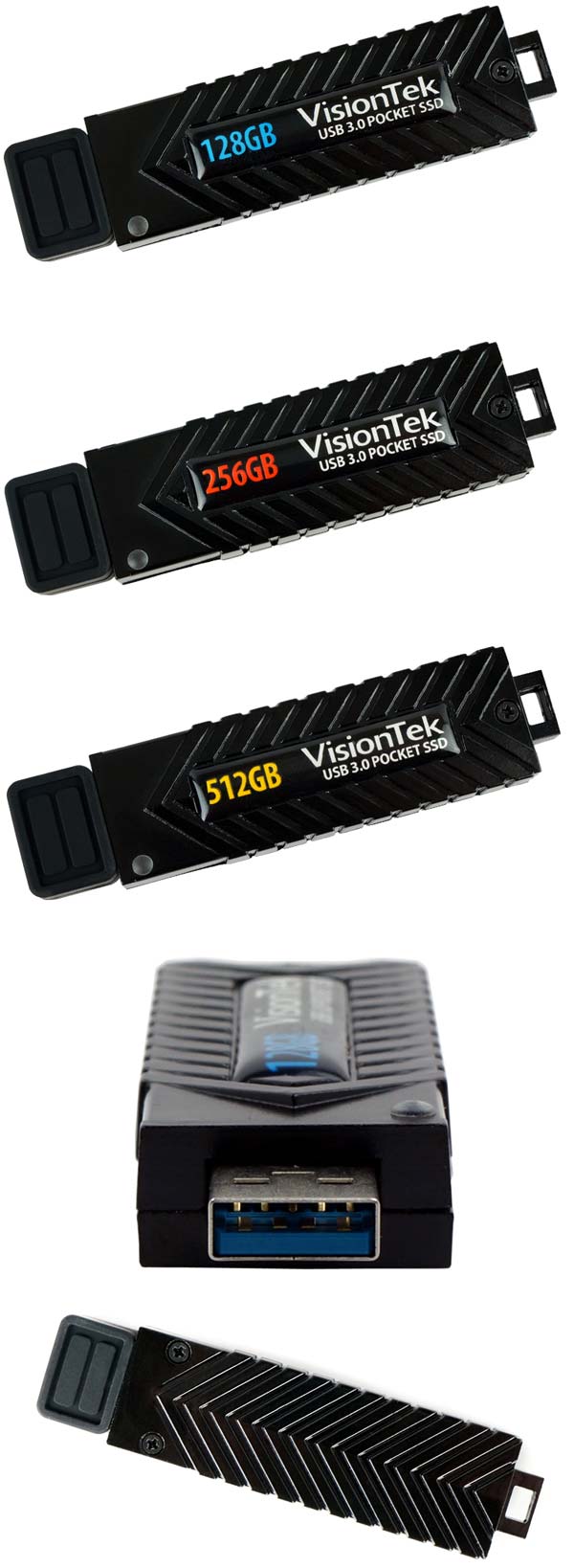 Новые варианты VisionTek USB 3.0 Pocket SSD