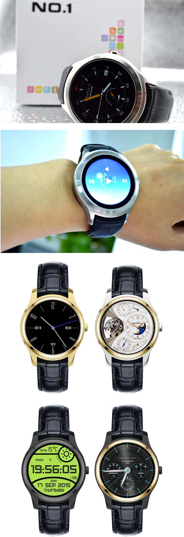 No.1 D5 - новейшие умные часы из Китая