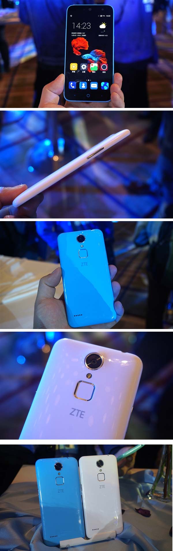 На фото смартфон ZTE Blade A1