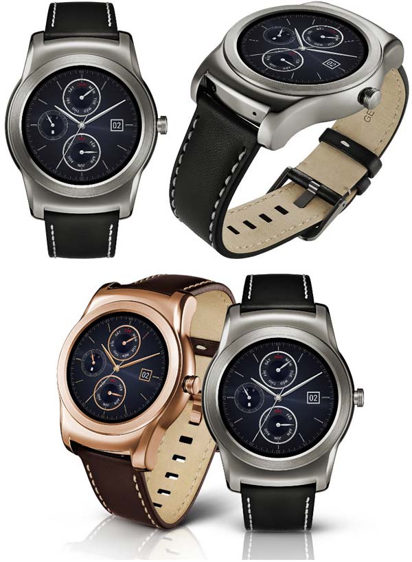 На фото можно увидеть умные часы LG Watch Urbane