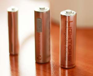 LIGHTORS - перезаряжаемые по Micro USB батарейки