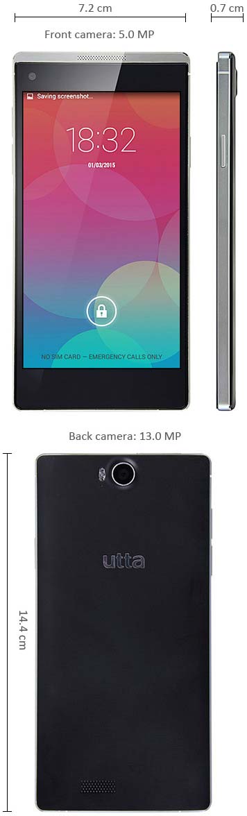 Смартфон Utta X1 STORM Смартфон Utta X1 STORM