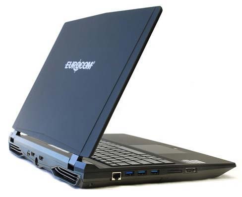На фото показан ноутбук Eurocom P5 Pro (или P7 Pro)