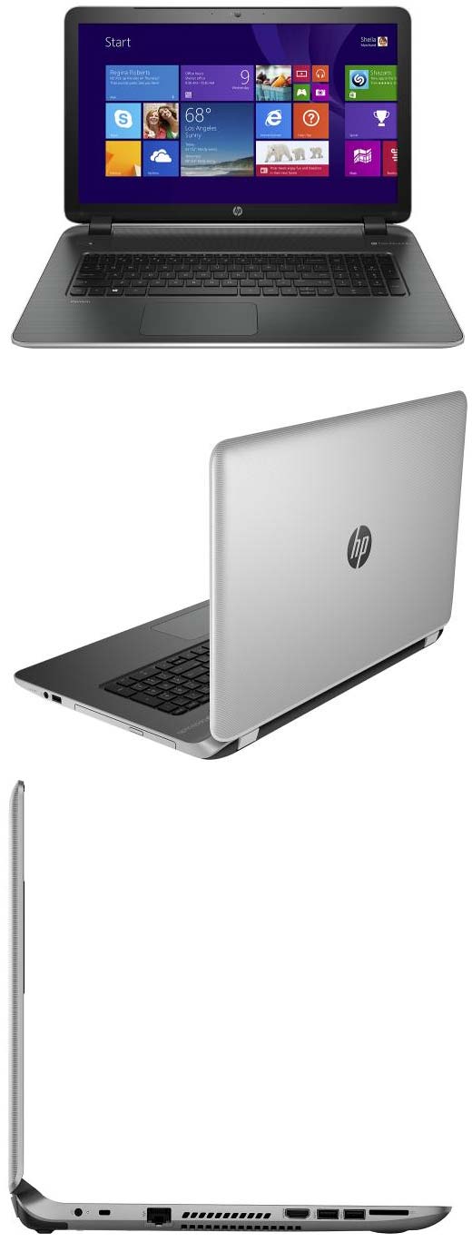 На фото показано устройство HP Pavilion 17-f115dx