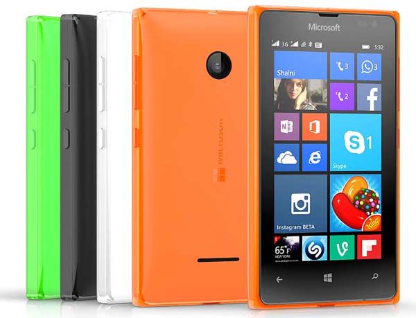 Lumia 532 и Lumia 532 Dual SIM от Microsoft
