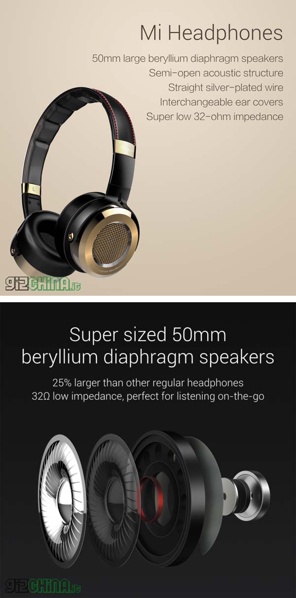 На фото показаны наушники Xiaomi Mi Headphones