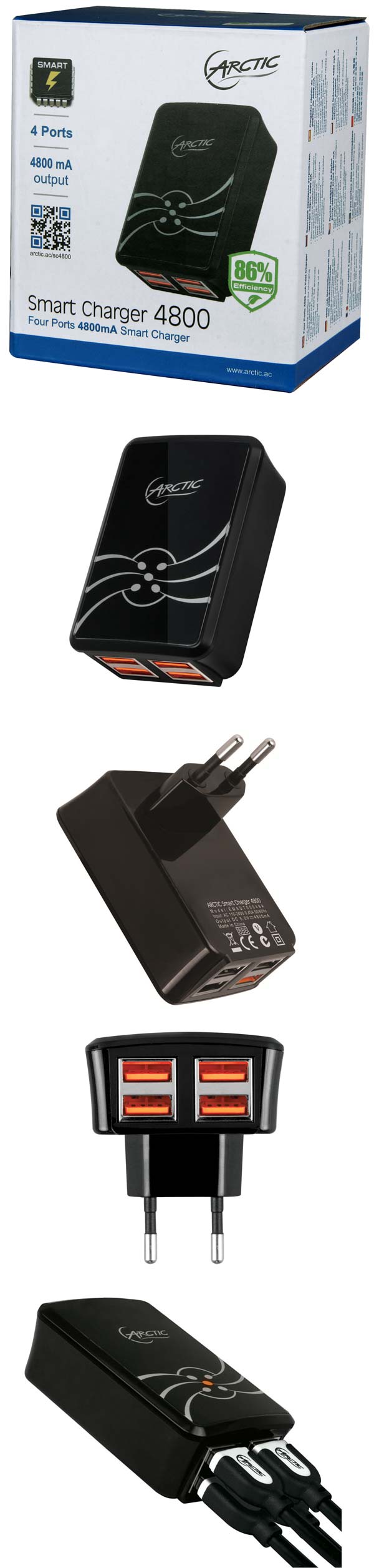Зарядное устройство Smart Charger 4800 от ARCTIC