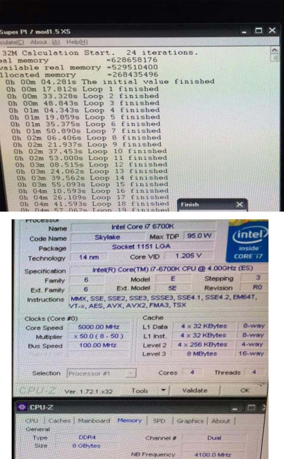 Разгон Core i7-6700K на воздухе, фото 2