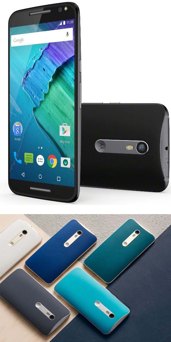 На фото фаблет Motorola Moto X Style