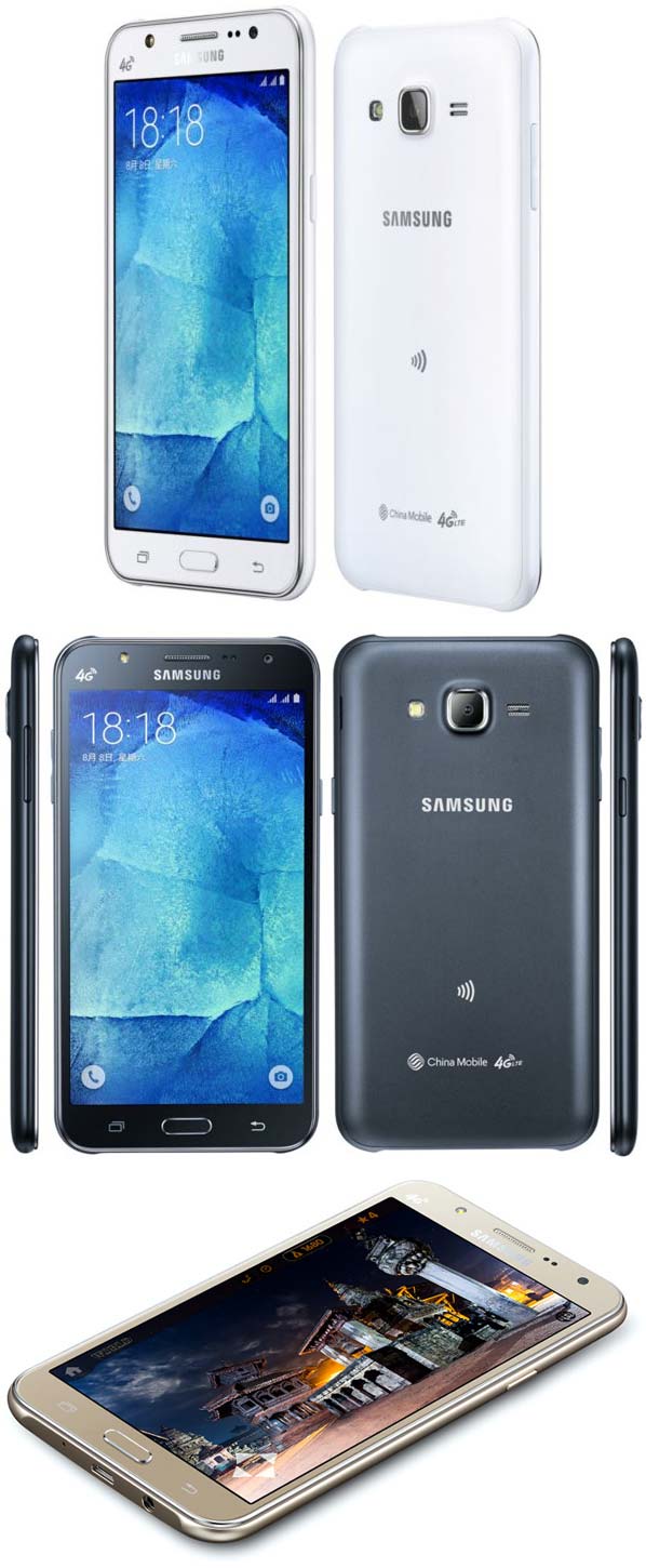 Samsung Galaxy J5 и Galaxy J7 на фото