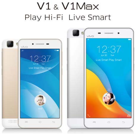 На фото устройства Vivo V1 и V1 Max