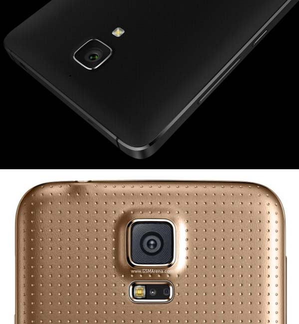 На фото аппараты Xiaomi Libra и Samsung Galaxy S5 Neo