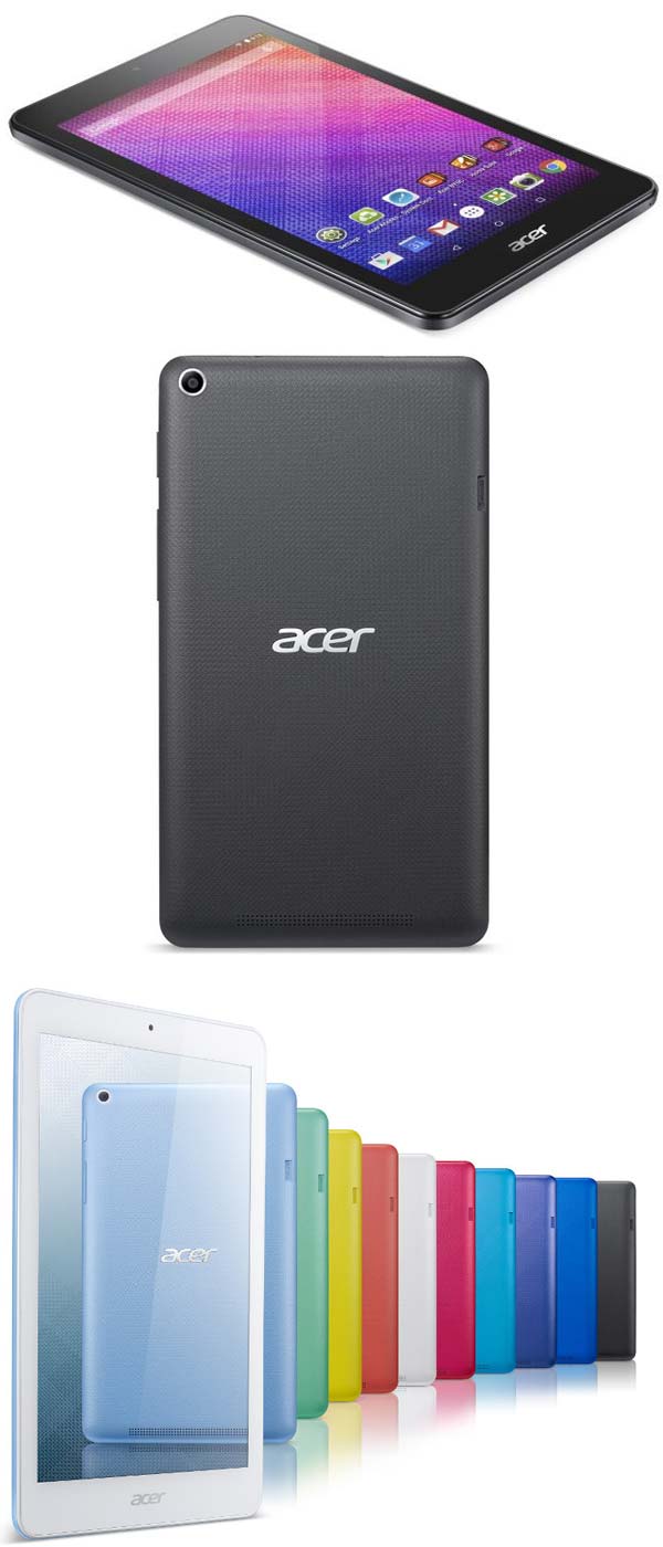 На фото планшеты Acer Iconia One 7 B1-760HD и Iconia One 8 B1-830