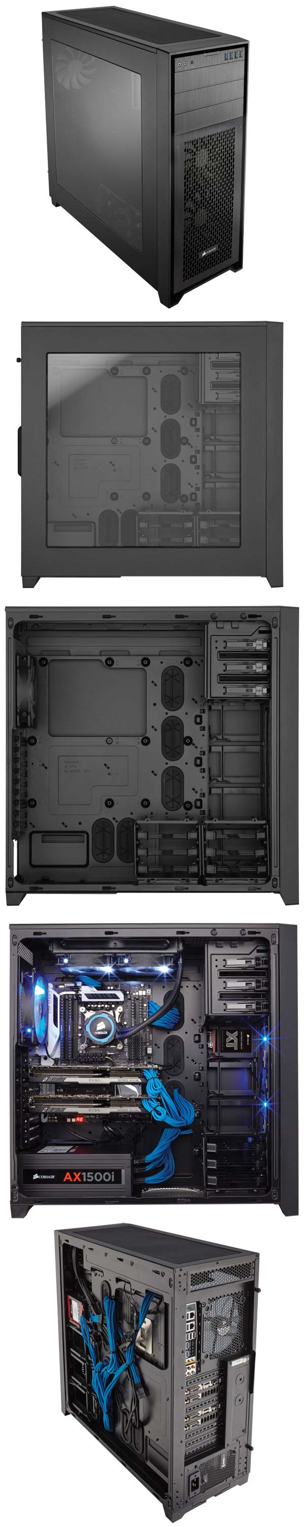 На фото показан корпус Obsidian 750D Airflow Edition от Corsair