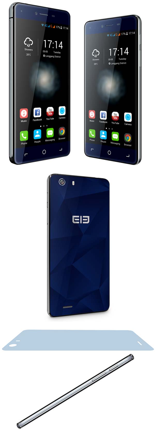 На фото аппараты Elephone S2 и S2 Plus