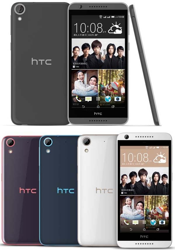 На фото устройства HTC Desire 820G+ и Desire 626G+