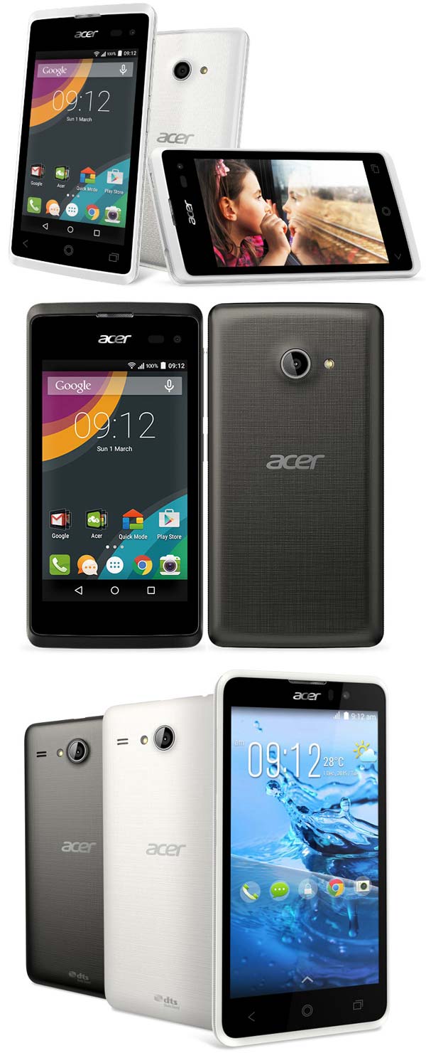 Смартфоны Acer Liquid Z220 и Liquid Z520