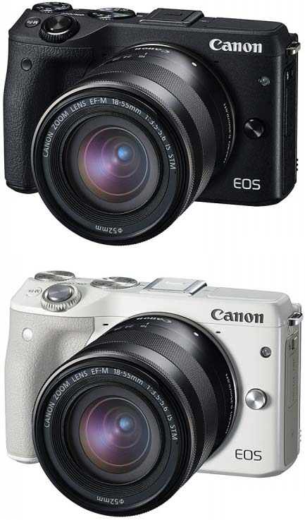 На фото изделие Canon EOS M3
