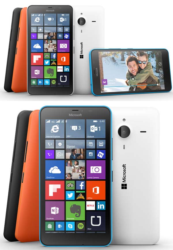 Microsoft Lumia 640 XL на фото