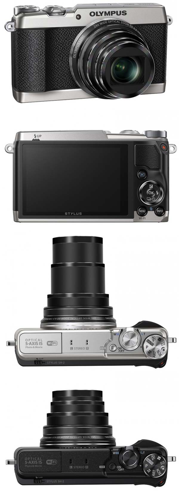 Цифровая фотокамера Olympus Stylus SH-2