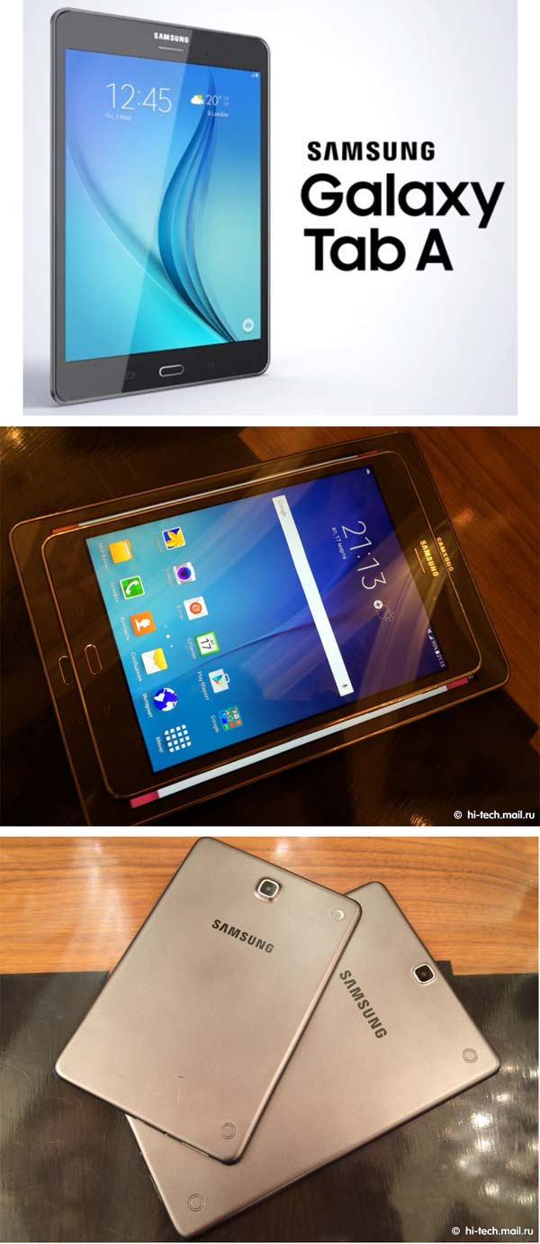 Различные варианты Samsung Galaxy Tab A