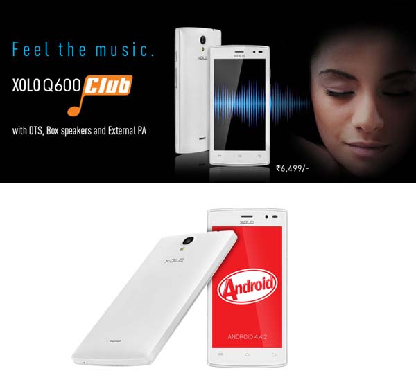 Смартфон Xolo Q600 Club Смартфон Xolo Q600 Club
