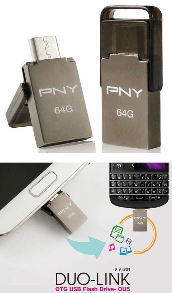 Новая флешка PNY Duo-Link OU5