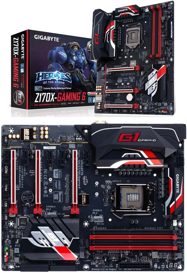 Системная плата Z170X-Gaming 6 от Gigabyte Системная плата Z170X-Gaming 6 от Gigabyte