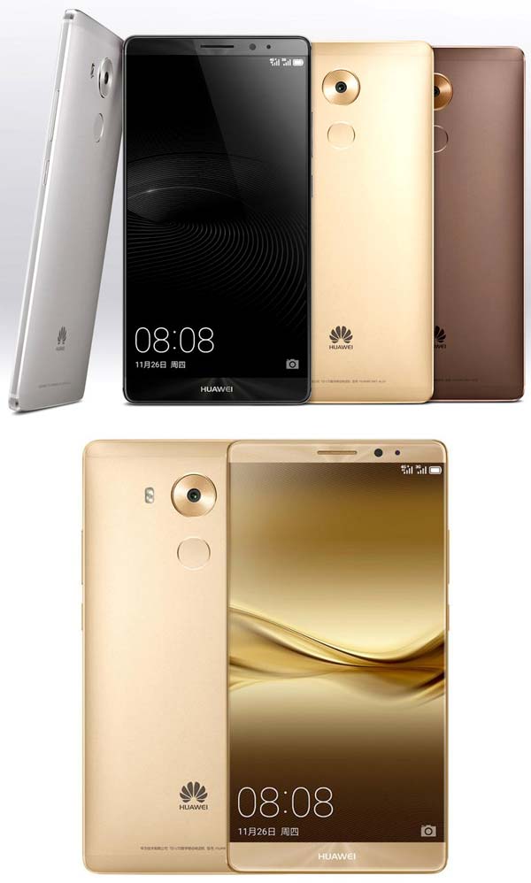 Официальные фото аппарата Huawei Mate 8