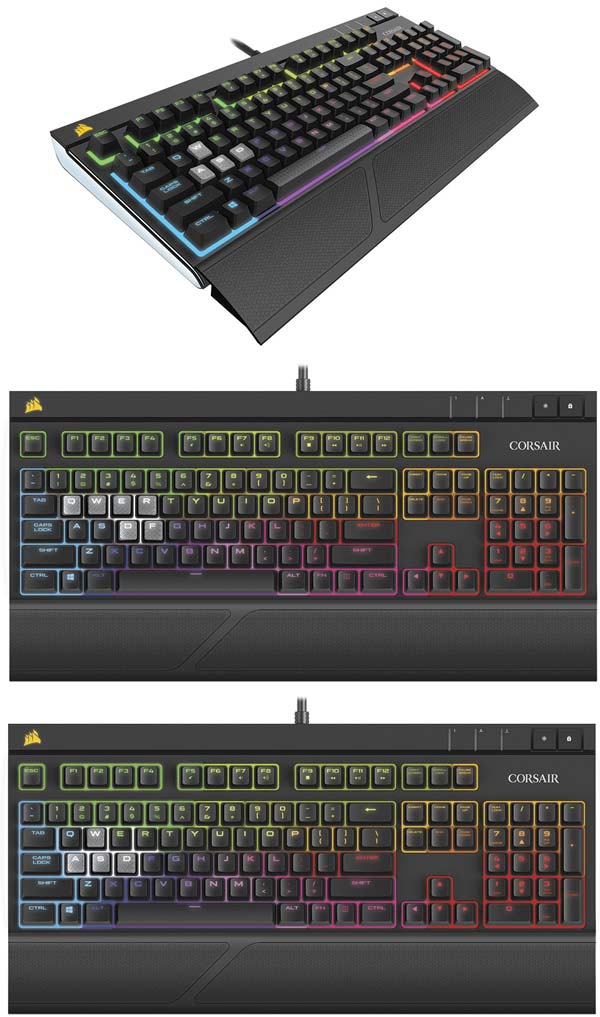 Клавиатура Strafe RGB Silent от Corsair