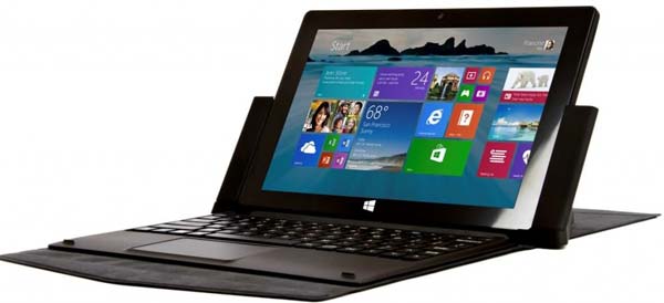 На фото показан планшет/ноутбук GlobalSpace Technologies Solt