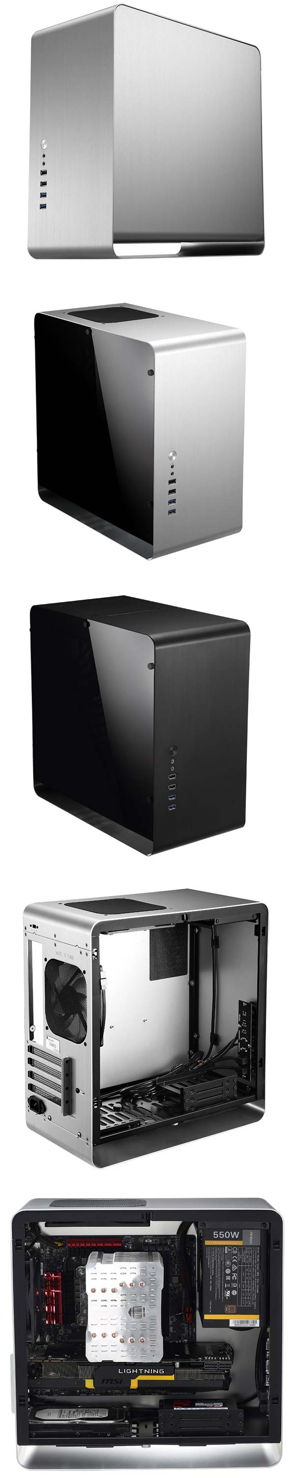 На фото можно увидеть корпус Jonsbo UMX3 На фото можно увидеть корпус Jonsbo UMX3