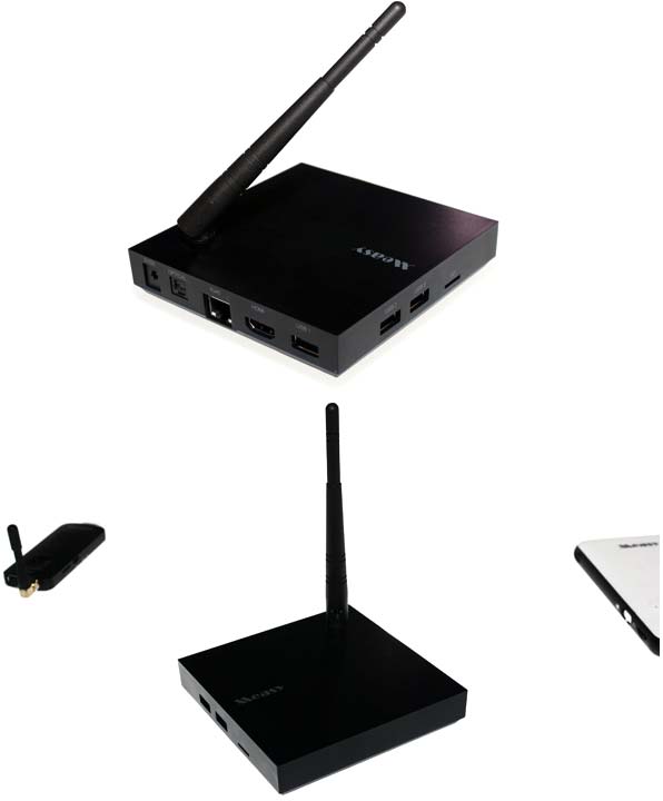 На фото можно увидеть мини-ПК Measy B4T