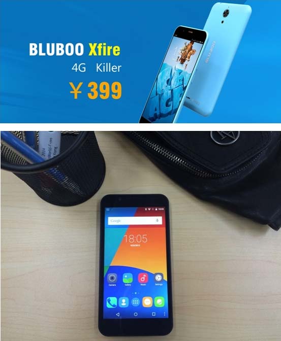 Вновь перед нами Bluboo Xfire