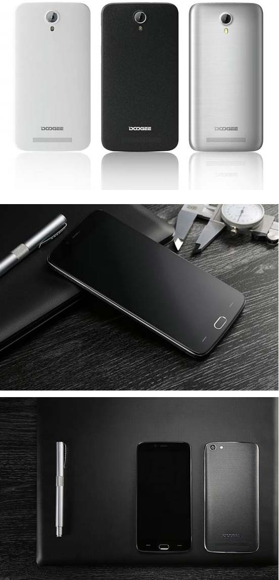 На фото аппараты Doogee Y100 Plus и Y200