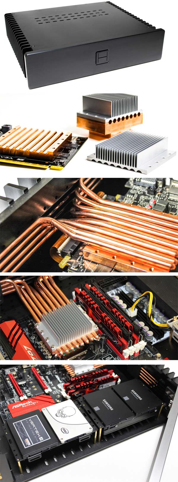 На фото корпус HDPlex H5