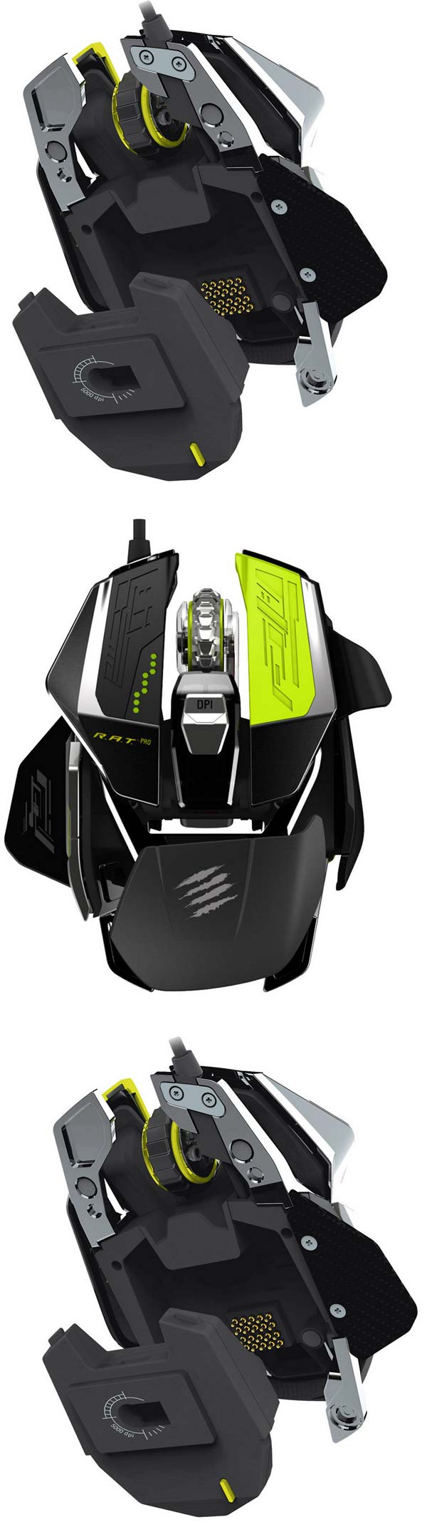 На фото можно увидеть мышку Mad Catz R.A.T. PROX