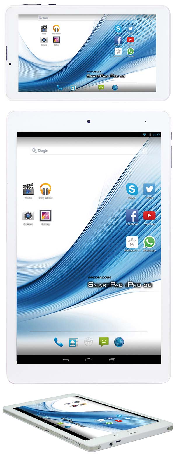 Планшеты Mediacom SmartPad iPro 7, 8 и 10