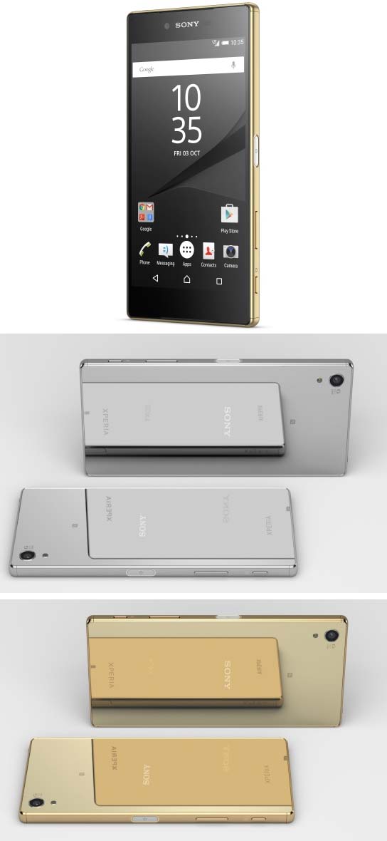 На фото фаблет Sony Xperia Z5 Premium