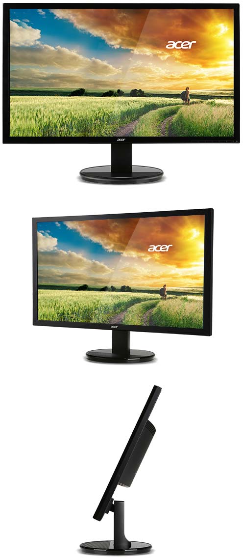 На фото показан монитор Acer K242HLbmidx