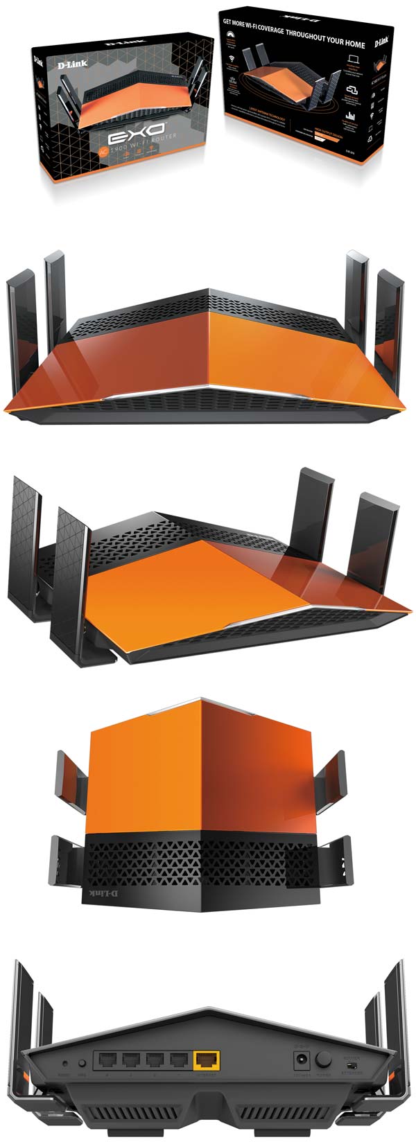 На фото устройство D-Link AC1900 EXO (DIR-879)