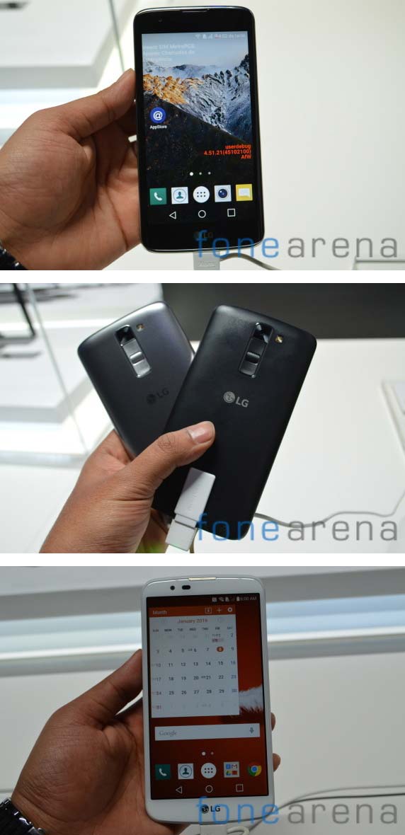 На фото устройства LG K7 LTE и K10 LTE